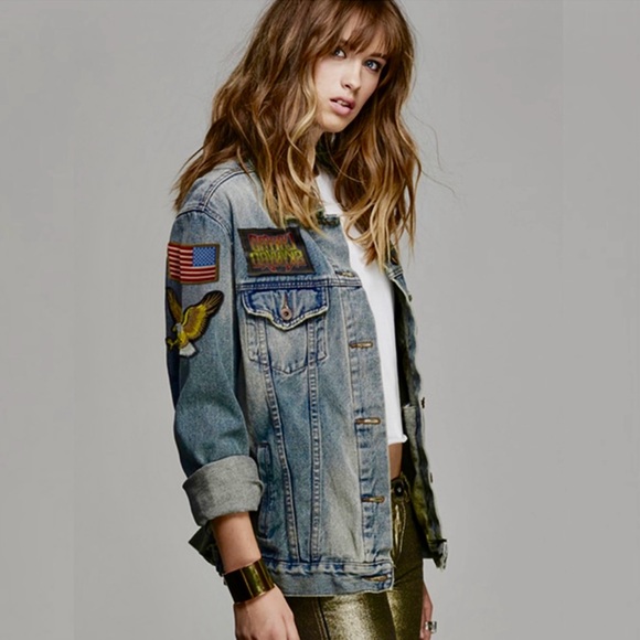 Lynyrd Skynyrd Trunk | LTD Limited Edition Distressed Denim Jacket ✨NWOT✨ - Picture 8 of 16